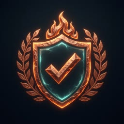 Certification forge emblem